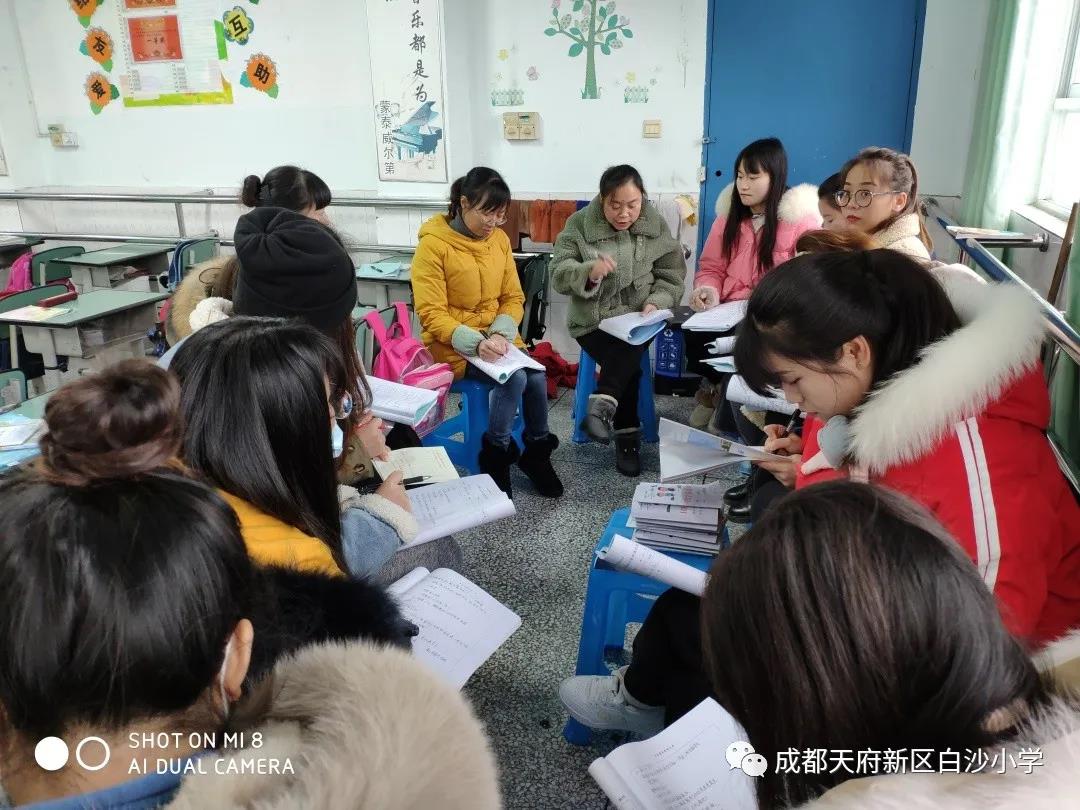 成都天府新区白沙小学宁桂香班主任名师工作室开展主题班会研讨